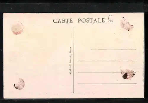 AK Ivry-la-Bataille, Avenue de la Gare