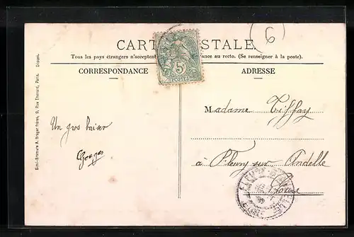 AK Lyons-la-Forêt, Les Ruines de l`ancien Château XIe siècle