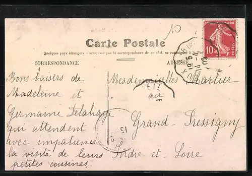 AK Ivry-la-Bataille, Vue de l`Eure, Le Moulin