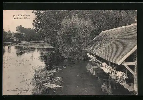 AK Ézy, Lavoirs sur l`Eure