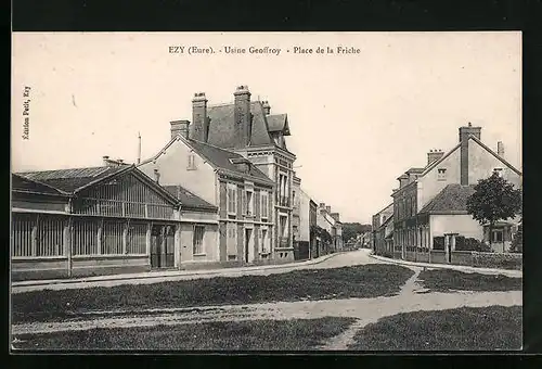 AK Ézy, Usine Geoffroy, Place de la Friche