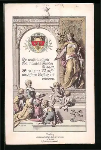 AK Deutscher Schulverein: So wahr auch wir Germanias Kinder heissen...