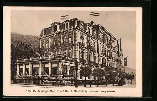 AK Heidelberg, Hotel Heidelberger Hof