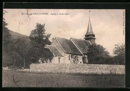 AK Pacy-sur-Eure, Église de Gadencourt