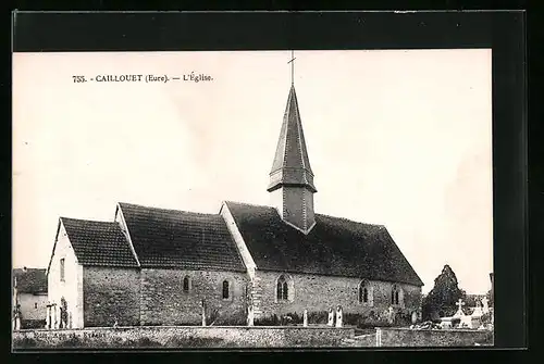 AK Caillouet, L`Église
