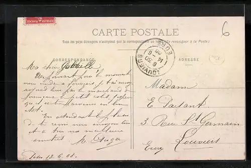 AK Andé, Vue générale prise de la Colline de St-Pierre-du-Vauvray