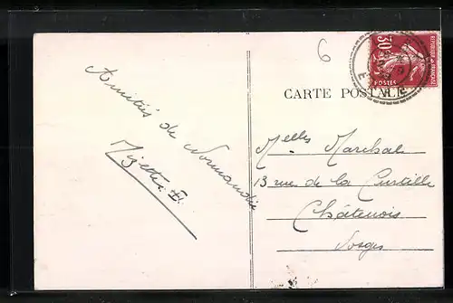 AK Le Mesnil-Jourdain, Château de la Croix-Richard