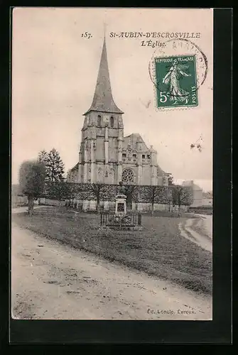 AK St-Aubin-d`Ecrosville, L`Église