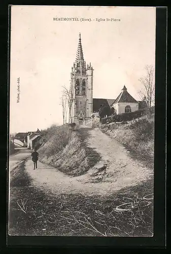 AK Beaumontel, Eglise St-Pierre