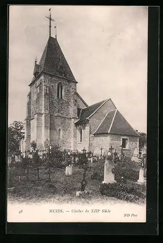 AK Muids, Clocher du XIIIe Siècle