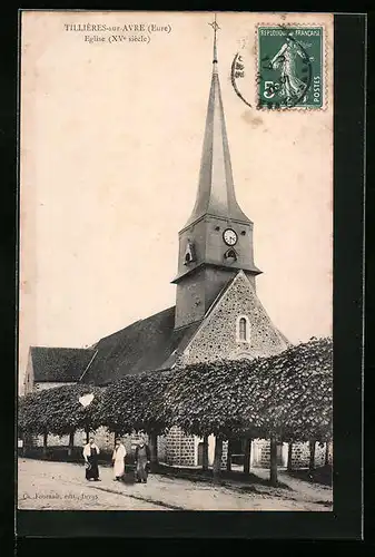 AK Tillières-sur-Avre, Eglise XVe siècle