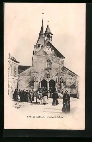 AK Breteuil, L`Eglise St-Sulpice