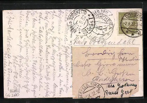 AK Dorsten i. W., Geschäfte in der Lippestrasse