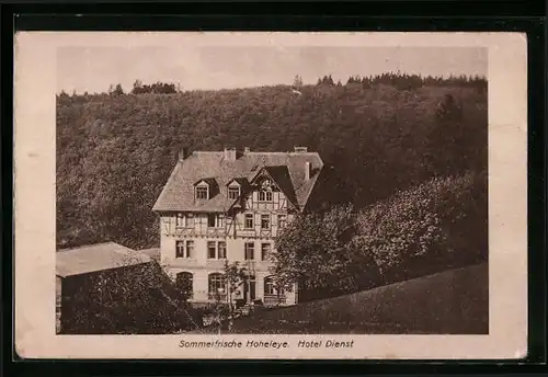 AK Hoheleye, Hotel Dienst