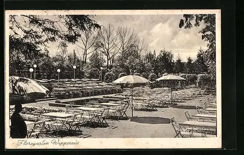 AK Solingen, Gasthaus Floragarten Wipperaue