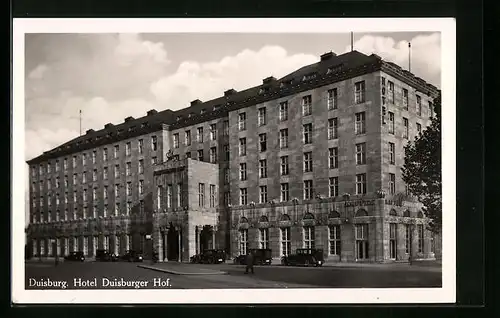 AK Duisburg, Hotel Duisburger Hof