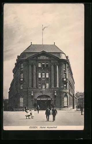 AK Essen, Hotel Kaiserhof