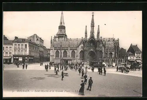 AK Roubaix, Saint-Martin et la Grande Place