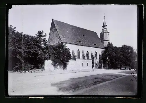Fotografie Brück & Sohn Meissen, Ansicht Oschatz, Partie an der Klosterkirche