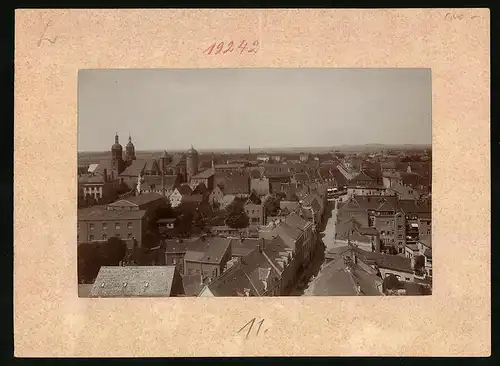 Fotografie Brück & Sohn Meissen, Ansicht Wurzen, Blick vom Kirchturm