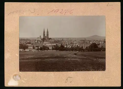 Fotografie Brück & Sohn Meissen, Ansicht Oschatz, Totalansicht der Stadt