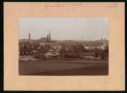 Fotografie Brück & Sohn Meissen, Ansicht Grossenhain, Stadtpanorama mit Blick zu den Kirchen