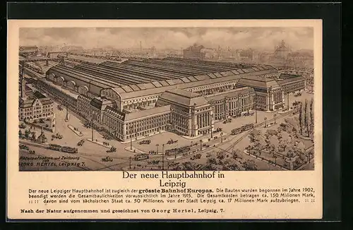 AK Leipzig, Hauptbahnhof