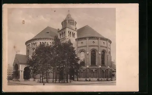 AK München, Stadtpfarrkirche St. Rupert, Totalansicht