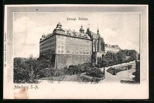 AK Altenburg /S.-A., Herzogliches Schloss