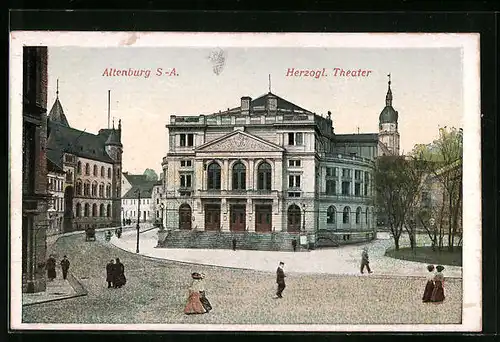 AK Altenburg /S.-A., Herzogliches Theater