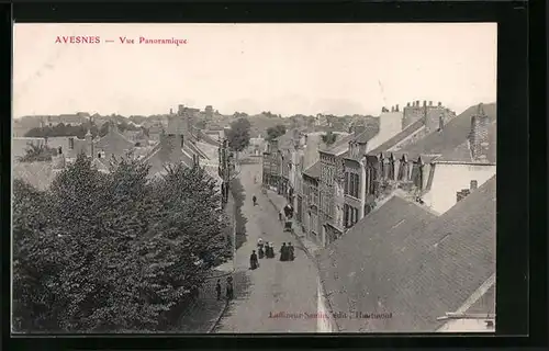 AK Avesnes, Vue Panoramique