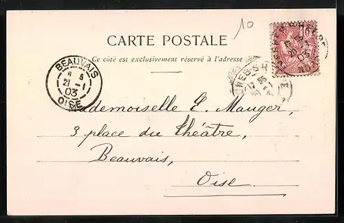 AK Avesnes, Entrée de Ville