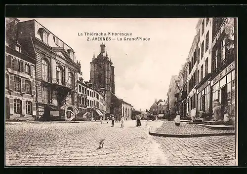 AK Avesnes, La Grand`Place