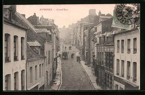 AK Avesnes, Grand`Rue