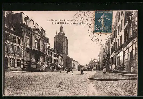 AK Avesnes, La Grand`Place