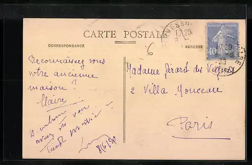 AK Avesnes-sur-Helpe, La Rue de Mons et le Monument