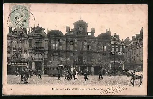 AK Lille, La Grand Place et la Grand`Garde