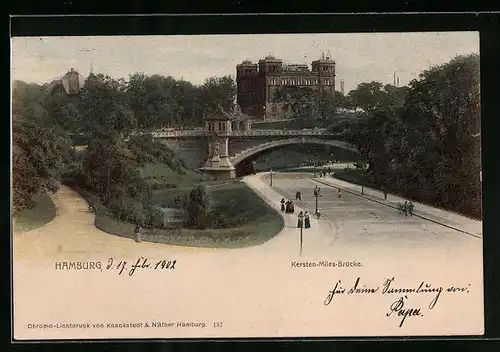 AK Hamburg-St.Pauli, Kersten-Miles-Brücke