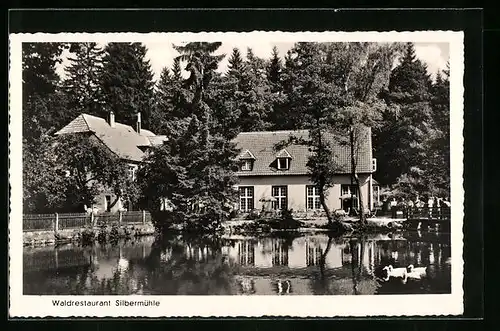 AK Leopoldstal i. L., Waldrestaurant und Pension Silbermühle