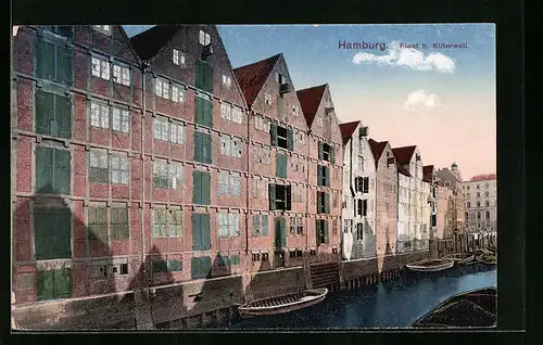 AK Alt-Hamburg, Fleet b. Küterwall