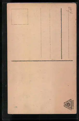 Künstler-AK Handgemalt: Leuchtturm mit Segelboot, Schablonenmalerei