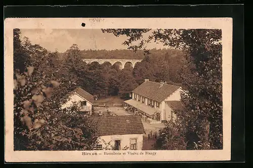 AK Hirson, Hostellerie et Viaduc de Blangy