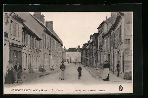 AK Fère-en-Tardenois, Rue Carnot