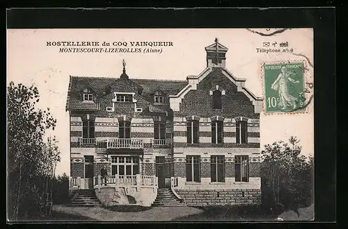 AK Montescourt-Lizerolles, Hostellerie du Coq Vainqueur