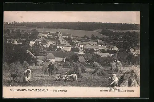 AK Coulonges-en-Tardenois, Vue Générale