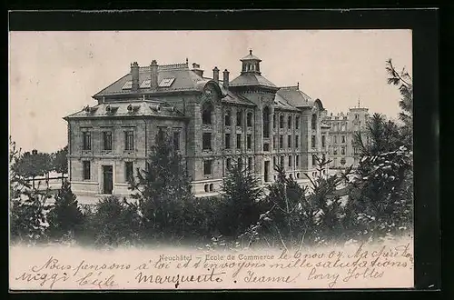 AK Neuchâtel, Ecole de Commerce