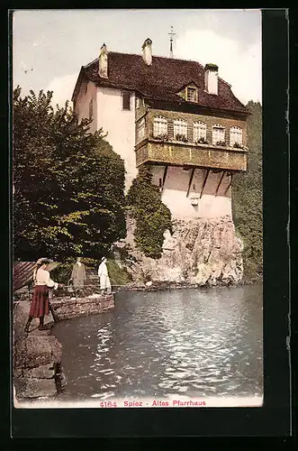 AK Spiez, Altes Pfarrhaus