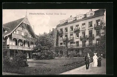AK Rheinfelden, Soolbad Hotel Krone