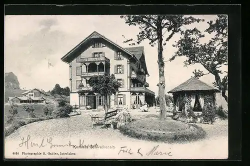 AK Giessbach, Kurhaus Schweibenalp