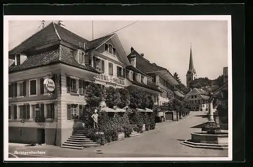 AK Herzogenbuchsee, Hotel zur Sonne